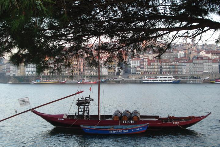 rabelo boat in the Douro River
