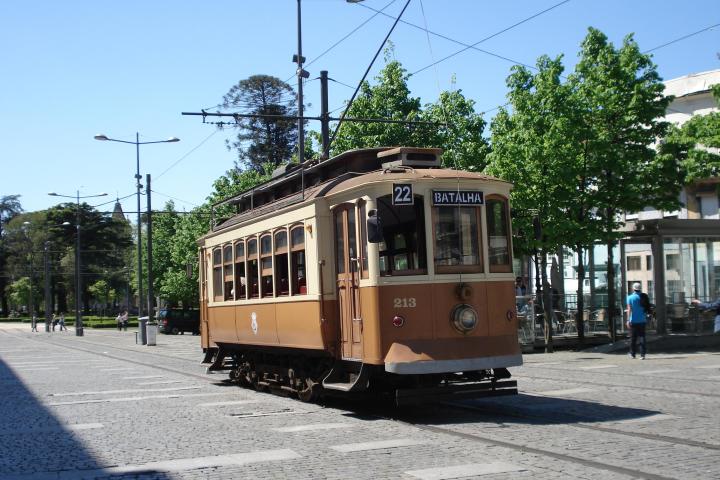 Tram in Porto