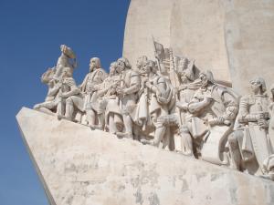 monument of the discoveries in Lisbon