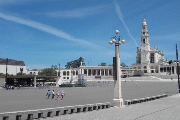 Basilica of Our Lady of the Rosary and Chapel of Apparition, where Our Lady appeared in Portugal, Fatima.