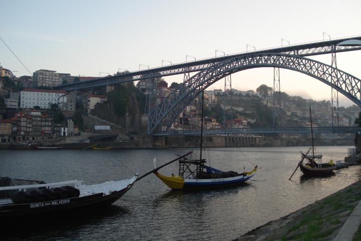 Sunrise in the Douro River
