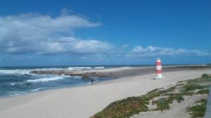 small lighthouse in portugal