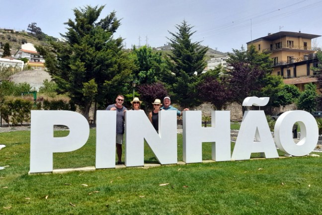Scenic view of Pinhao, Portugal, showcasing the beauty of the Douro Valley on a small group tour adventure.