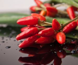 a close up of piri piri