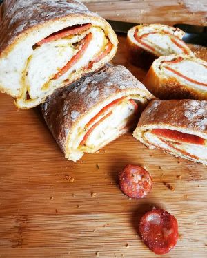 portuguese chorizo bread