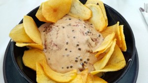 steak with Port wine and pepper sauce