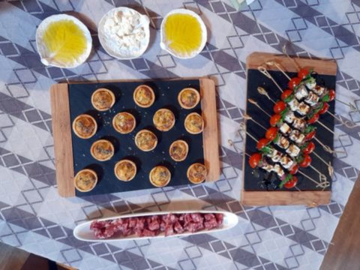 A beautifully arranged table filled with delicious dishes, perfect for a small group food and wine tour in Portugal.